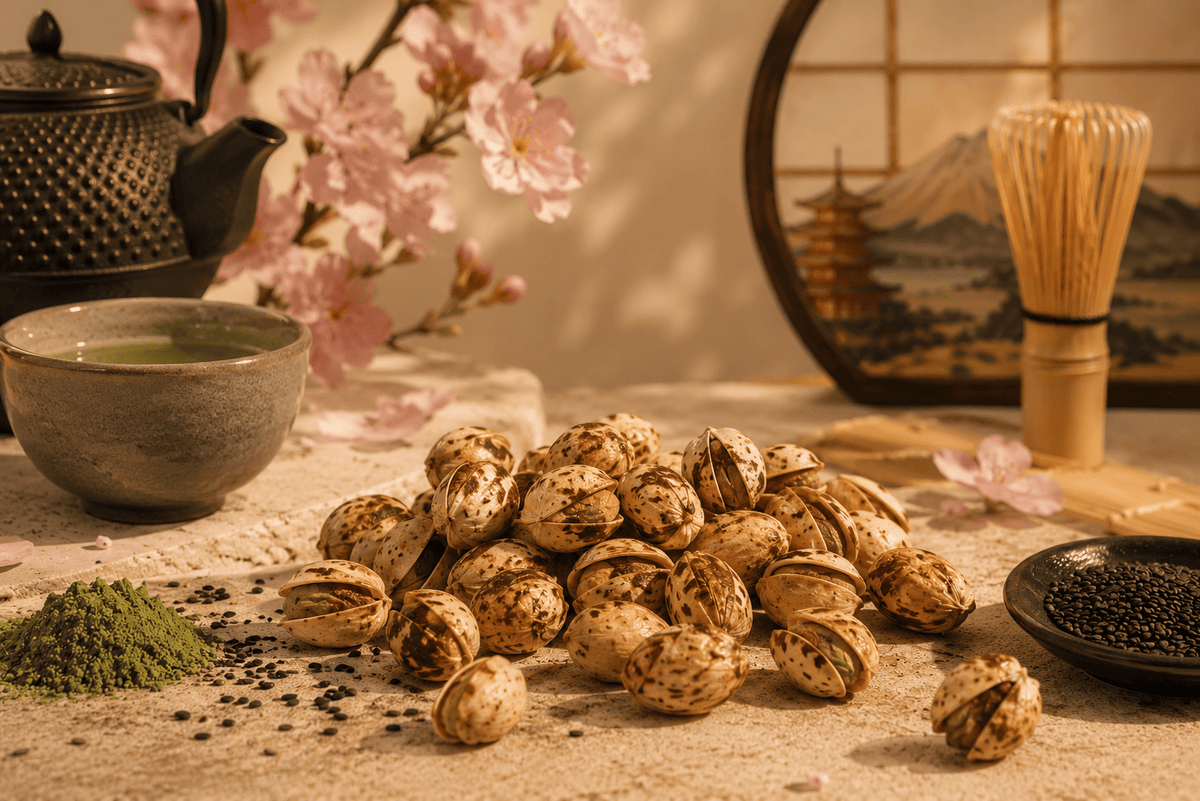 Pistaches à la japonaise