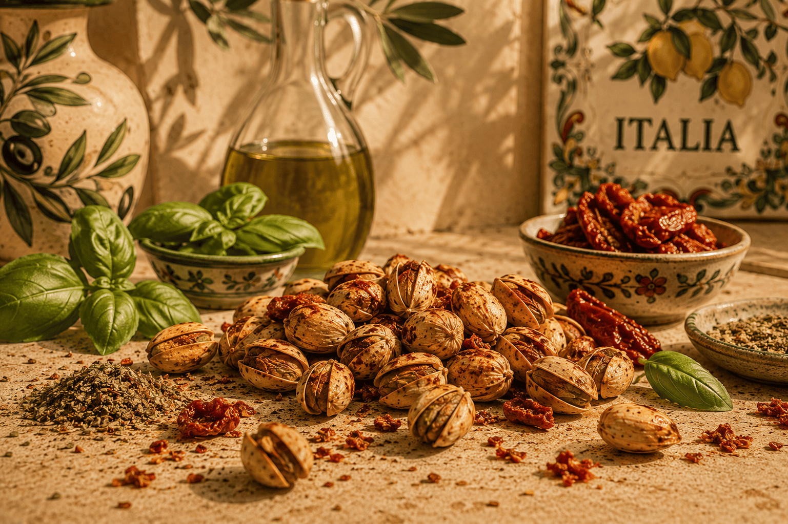 Pistaches à l'italienne