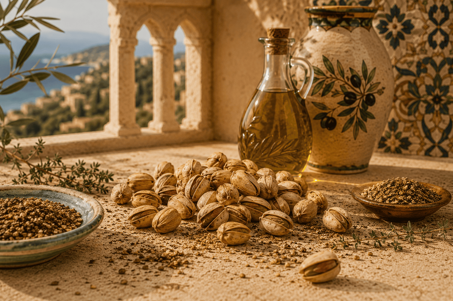 Pistaches à la libanaise