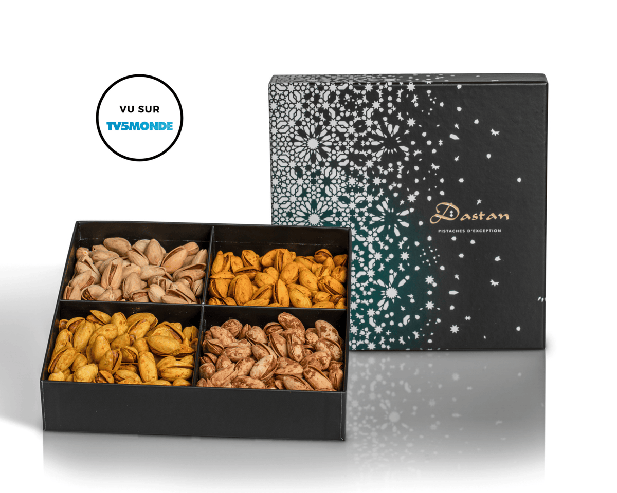 Coffret luxe 4 saveurs - 600g