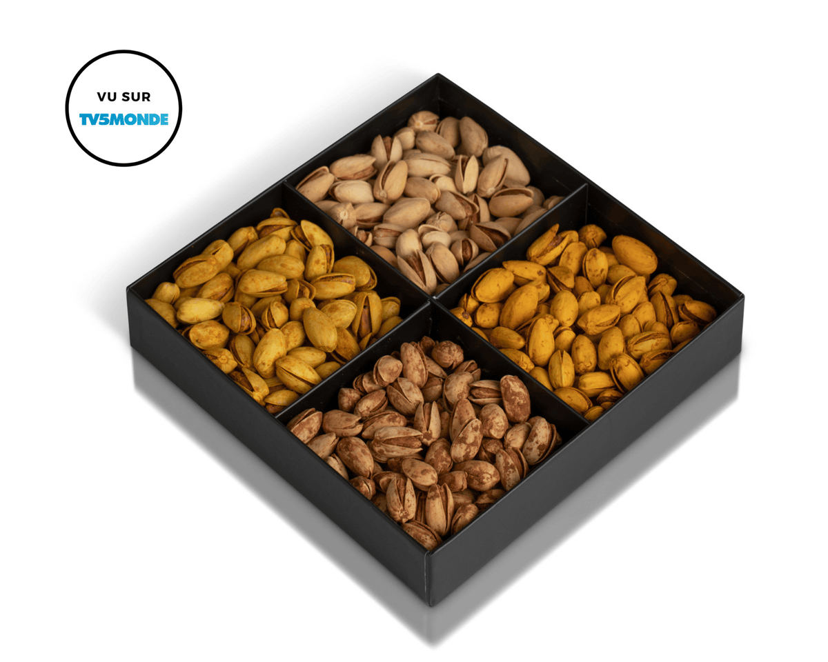 Coffret luxe 4 saveurs - 600g